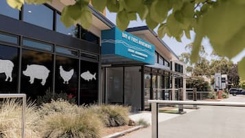 Fachada de la propiedad