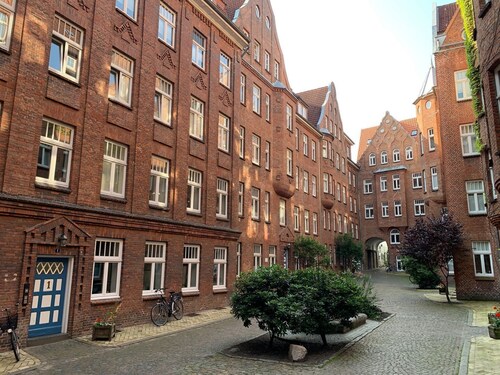 fewo1846 - Möwensicht / elegantes Apartment für 3 Pers. im 4. OG mit Hafenblick