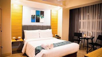 Superior Room | Blackout drapes, iron/ironing board, free WiFi, bed sheets