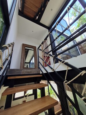 Staircase - CASA MEXICANA MODERNA - PISCINA PRIVADA (Tulum)