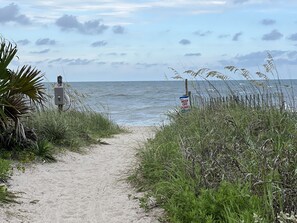 Beach nearby, beach towels