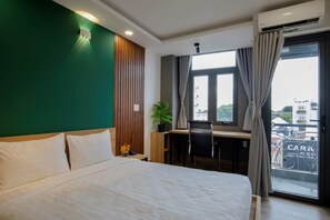 Luksushuone | Työpöytä, ilmainen Wi-Fi