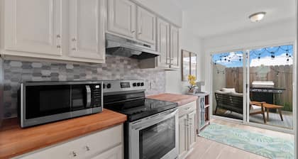 Walk to Beach! Modern PCB Beach House | Private Yard!