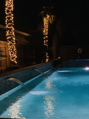 Beheizter Pool
