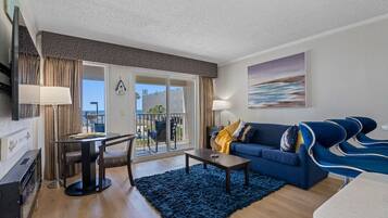 Smart-TV, peis og stereoanlegg