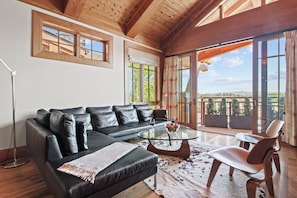 Living Room and Deck View