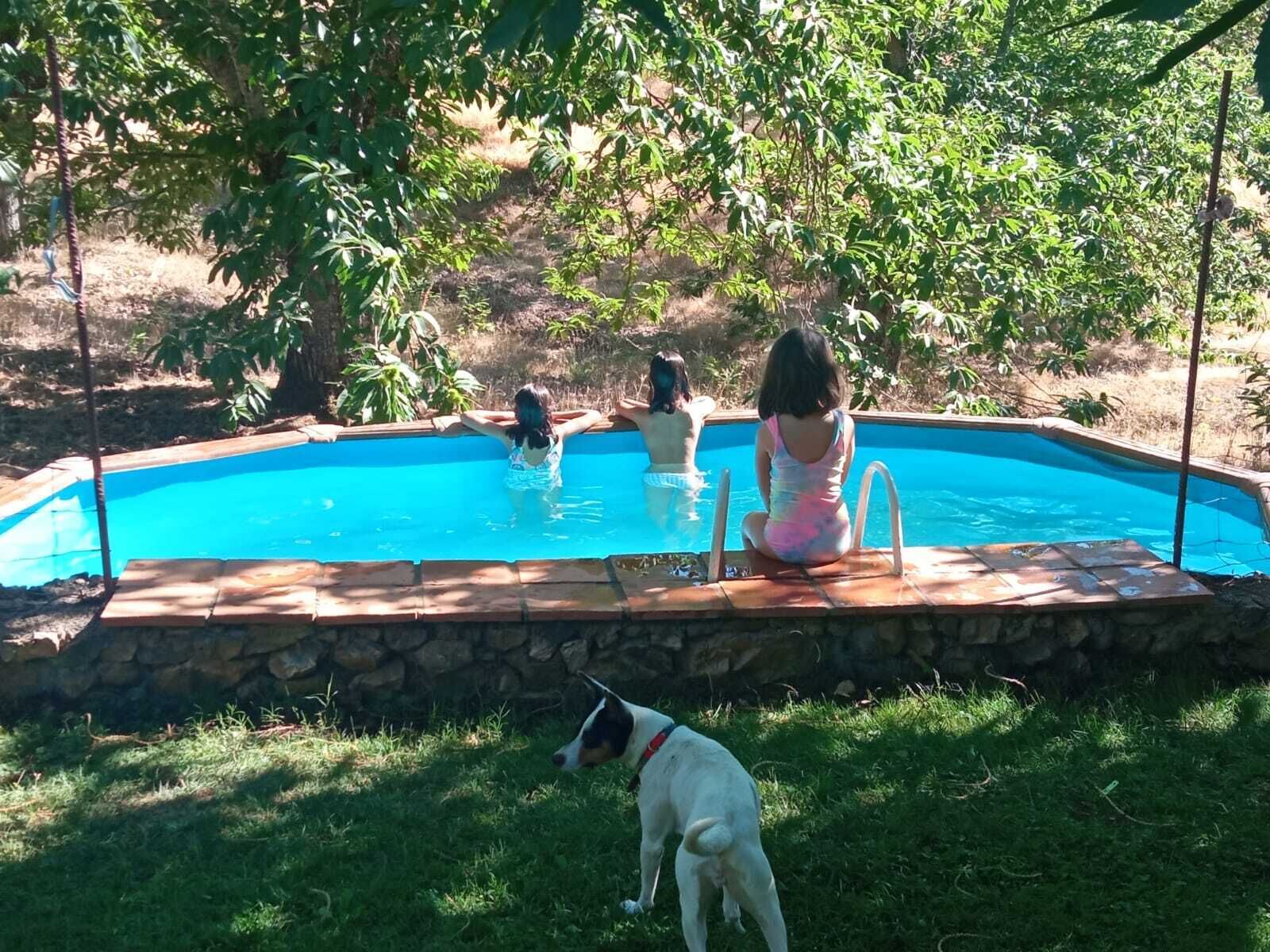 Alberca al aire libre 