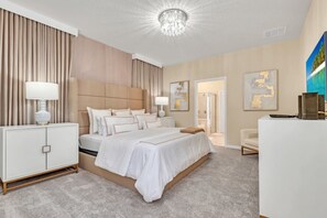 10 bedrooms, laptop workspace, iron/ironing board, bed sheets - You Have Found the Ultimate Luxury 10 Bedroom Mansion on Windsor Island Resort, Orlando Mansion 5531 (Kissimmee)