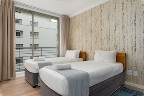 Apartamento grand | 2 quartos, cofres nos quartos, espaço de trabalho para notebook