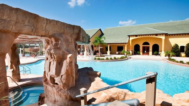 Pool - Your Family Will Love the 1st Class Amenities at Your Private Villa on Paradise Palms Resort, Orlando Villa 5551 (Kissimmee)