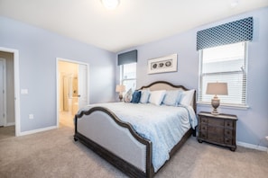 8 bedrooms, laptop workspace, iron/ironing board, bed sheets