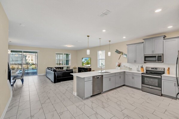 전자레인지, 오븐, 쿡탑, 식기 세척기