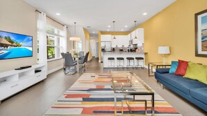 Living area - Perfect Townhome on Serenity Resort With Every 5 Star Amenities, Orlando Townhome 5645 (Clermont)