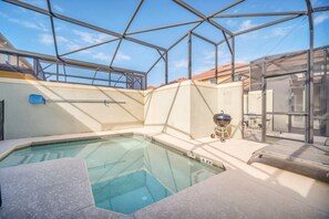 Outdoor pool - Luxury Townhome on Paradise Palms Resort, Orlando Townhome 5656 (Kissimmee)