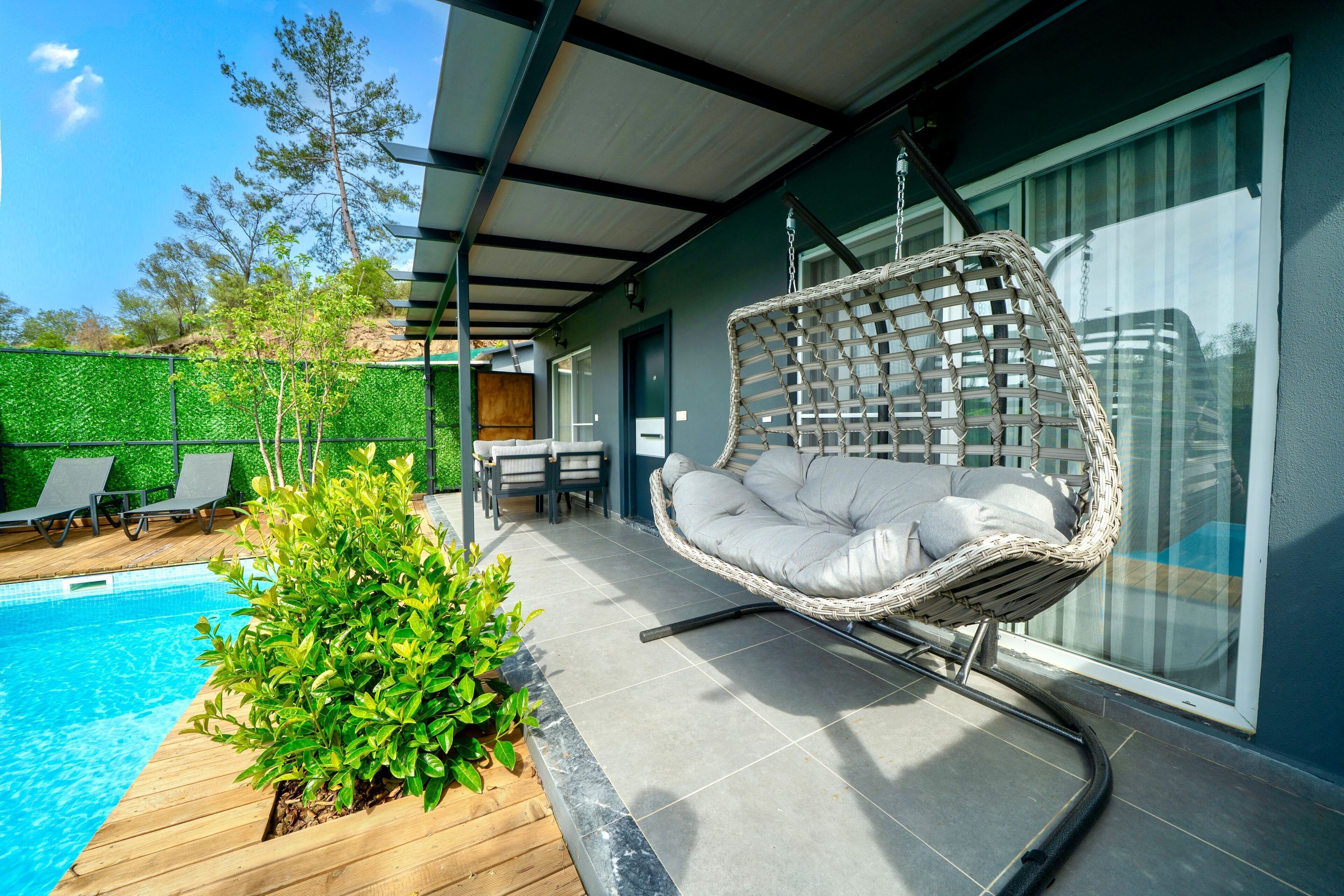 Fassade der Unterkunft