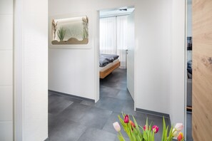 1 Schlafzimmer, Reisekinderbett, kostenloses WLAN, Bettwäsche