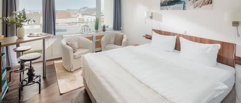 Wifi gratis y ropa de cama