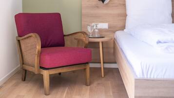 Economy-Doppelzimmer | Allergikerbettwaren, kostenloses WLAN, Bettwäsche