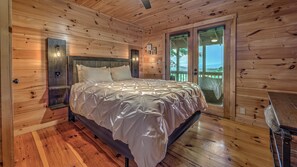 House, 3 Bedrooms | 3 bedrooms - Sunset Over Blue Ridge by Escape to Blue Ridge (Cherry Log)