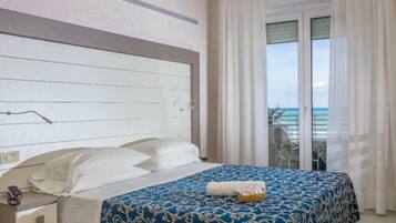 Tripla Deluxe | Lenzuola Frette, biancheria da letto di alta qualità, minibar