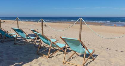 Studio Seignosse prĂšs de la plage "Le penon" (1 min) avec balcon