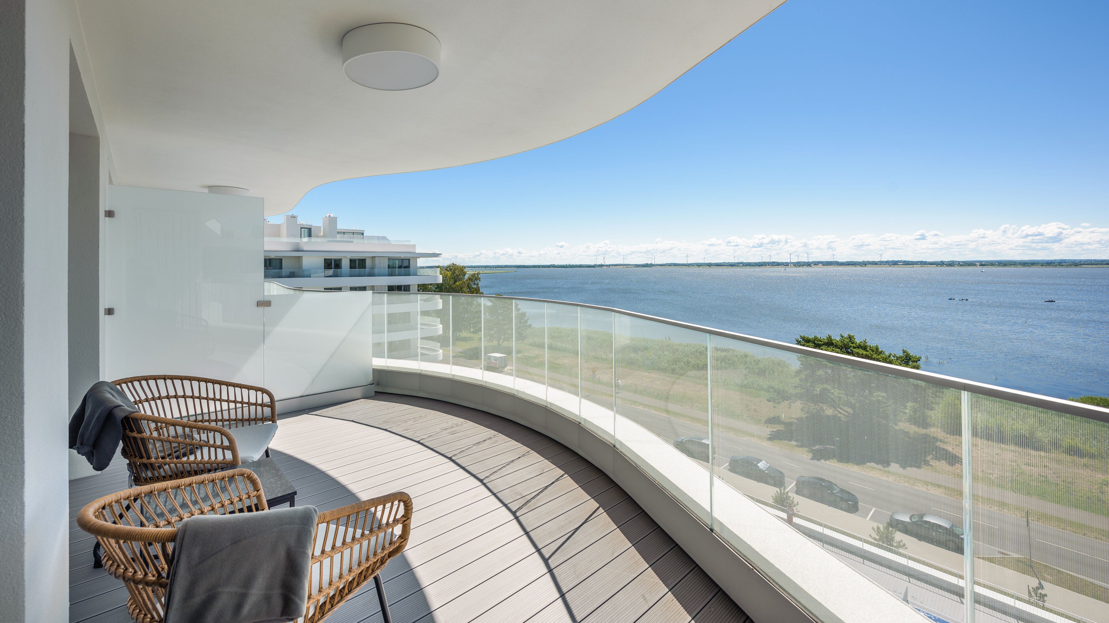 Deluxe-Apartment (3504 widok na jezioro) | Terrasse/Patio