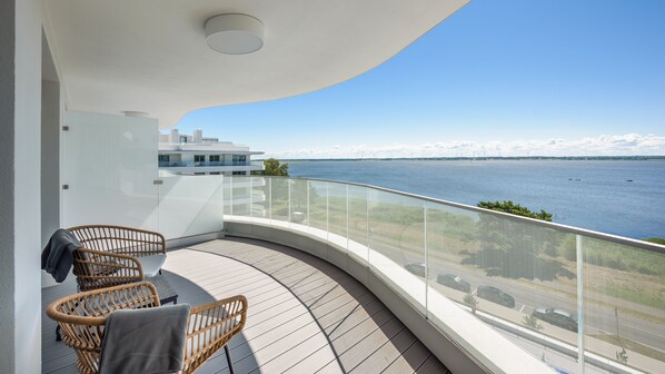 Departamento Deluxe (3504 widok na jezioro) | Terraza o patio