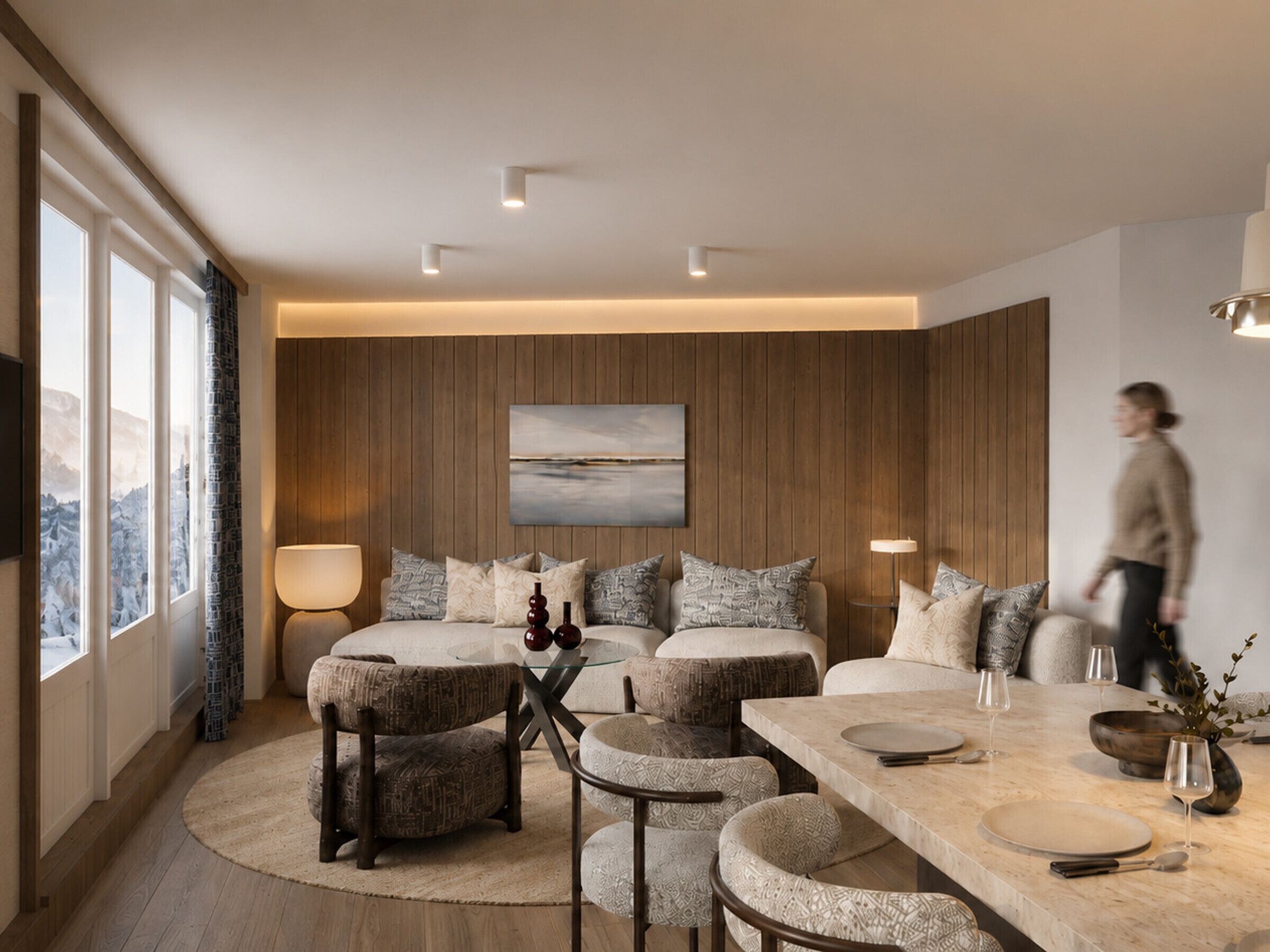 Premium Apartment 102m² - 8 People - Wifi - 蒂涅
