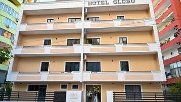 Façade de lâhĂ©bergement