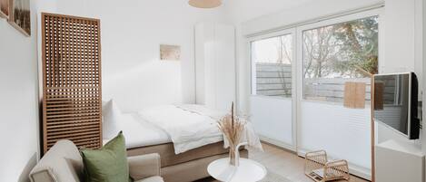 1 chambre, fer et planche Ă repasser, lit parapluie, Wi-Fi gratuit