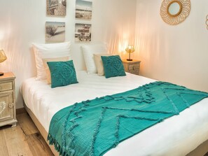 3 quartos, ferros/tábuas de passar roupa, berço de viagem, Wi-Fi