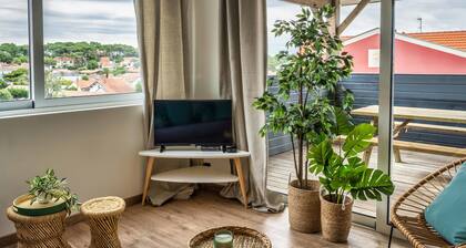 Mamita 4. "appartement escale boisĂ©e" T2 47mÂČ + terrasse 24mÂČ