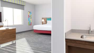 Studio, 1 King Bed, Accessible (Roll-In Shower)