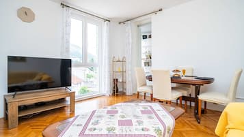 Apartment (Two Bedroom Apartment with Balcony) | Living room | TV