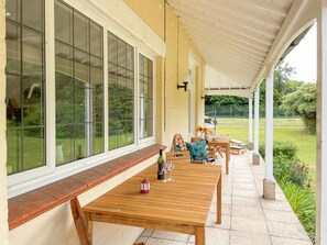 Ferienhaus | Balkon
