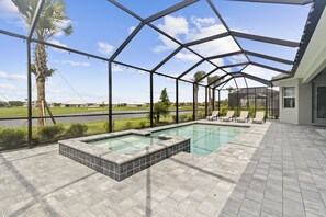 Indoor pool, outdoor pool