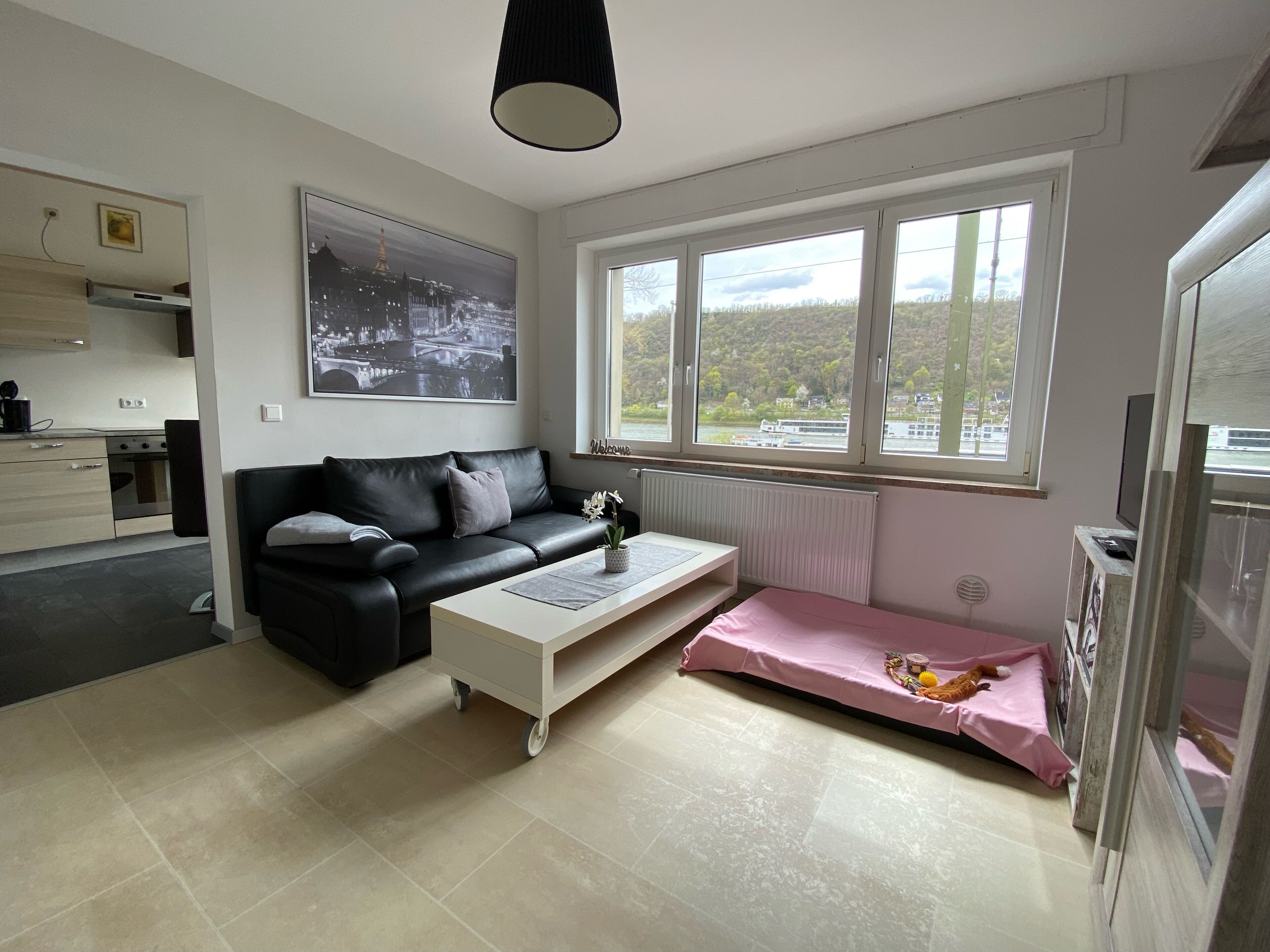 Smart TV, books, stereo