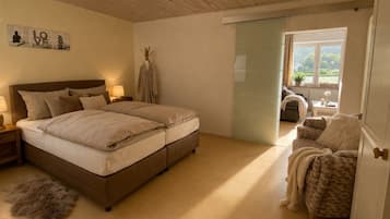 2 Schlafzimmer, Bügeleisen/Bügelbrett, kostenloses WLAN, Bettwäsche