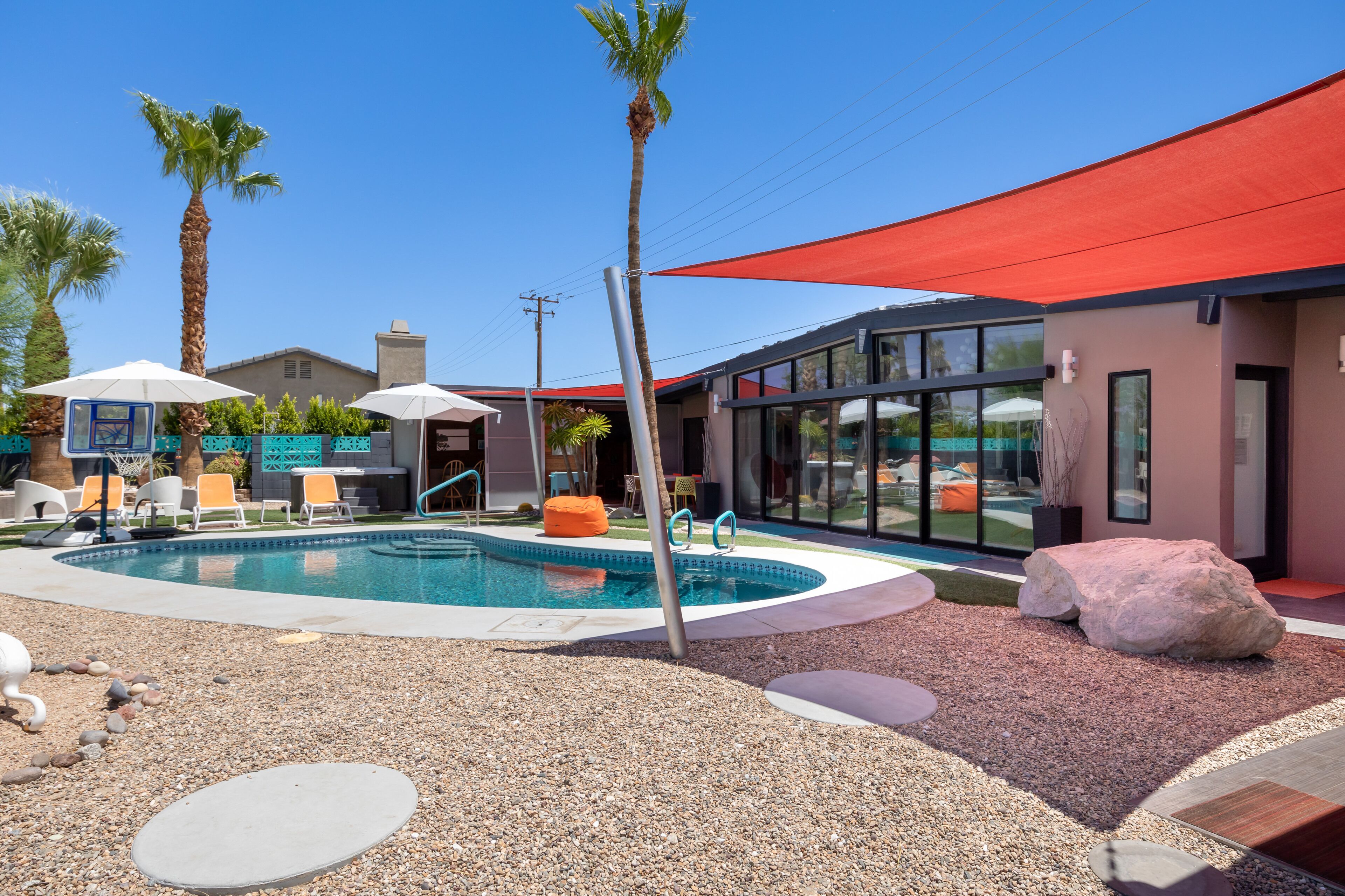 Modern Desert Oasis | Private pool, Hot tub & Firepit