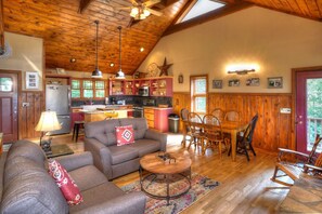 Télévision, cheminée