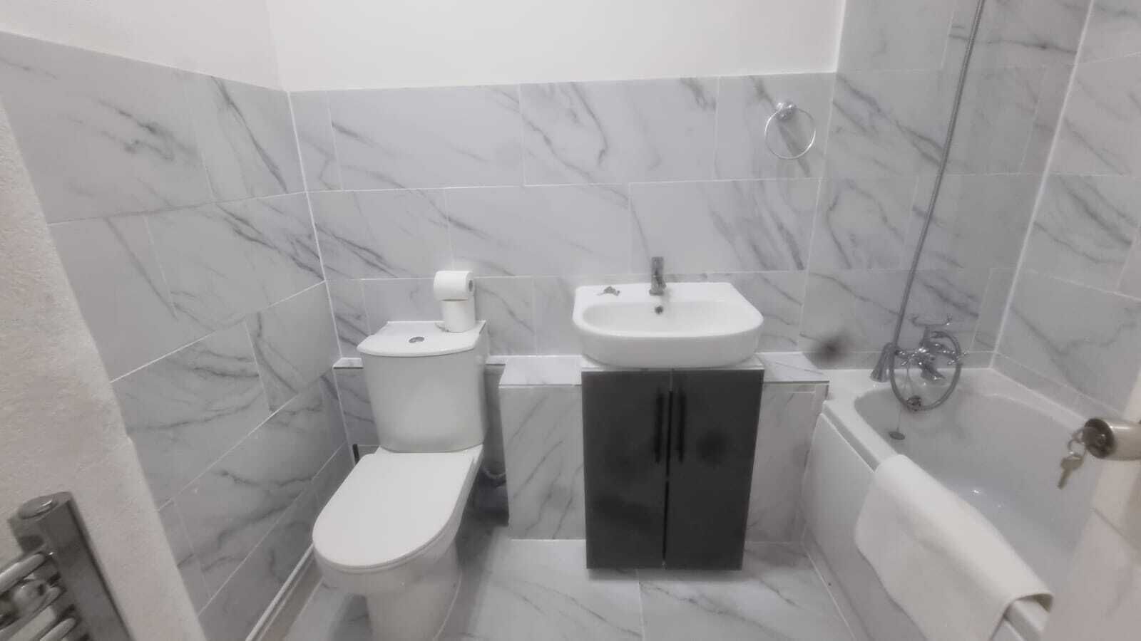 Comfort appartement, privébadkamer (First Floor Edwardian ) | Badkamer