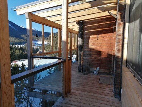 Gemütliches Ferienhaus mit Holzofen und Sauna - direkt an der Skipiste