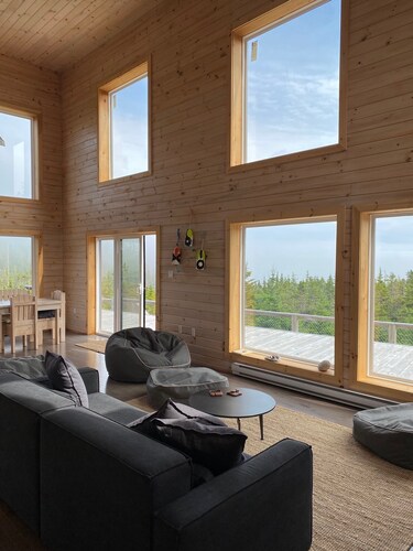 Cottage at the Atlantic - Large deck and panoramic ocean views