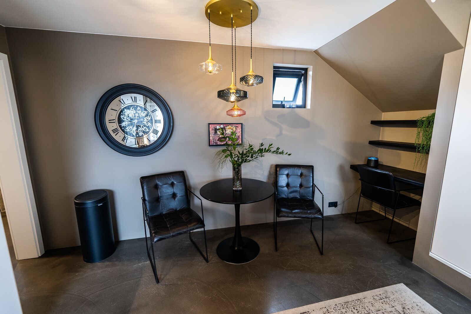 luxury apartment, non smoking, kitchen | living area | lcd tv