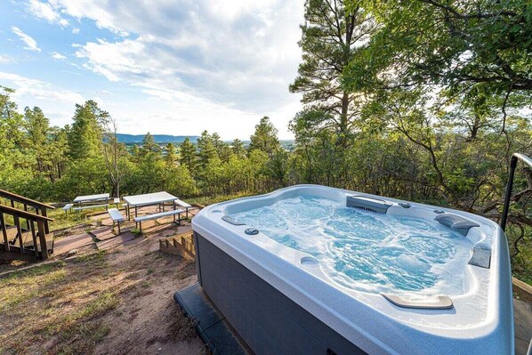 Bain à remous extérieur