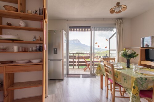 Le Mirador - Studio avec balcon Vue Lac et Montagnes