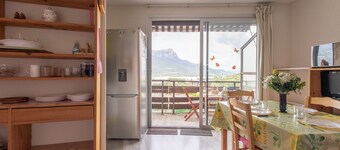 Le Mirador - Studio avec balcon Vue Lac et Montagnes