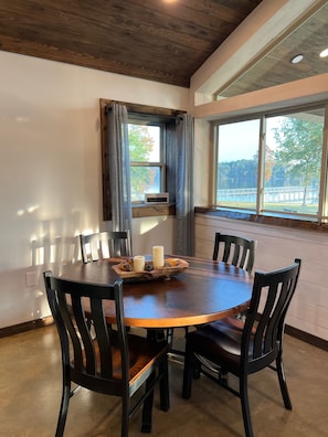 Dining - Super clean Waterfront home with private boat launch and fishing pier on site. (Many)