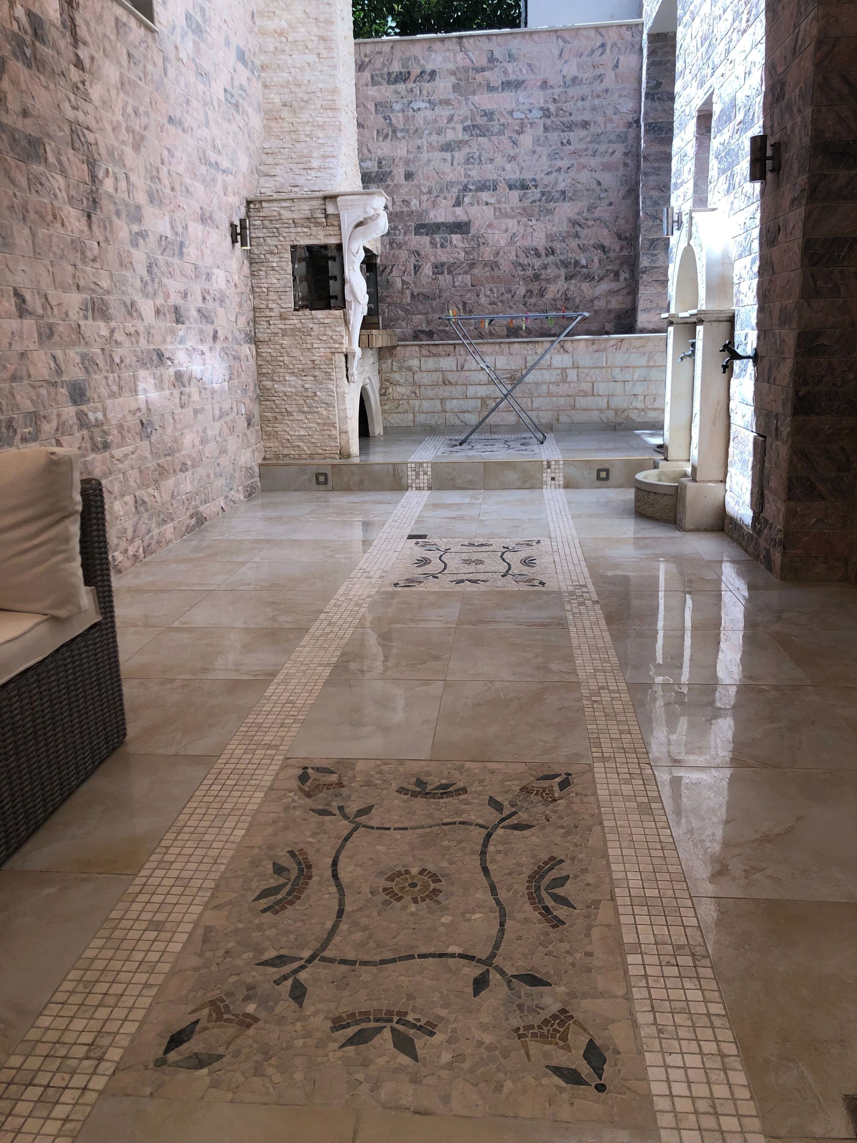 Enceinte de l’hébergement