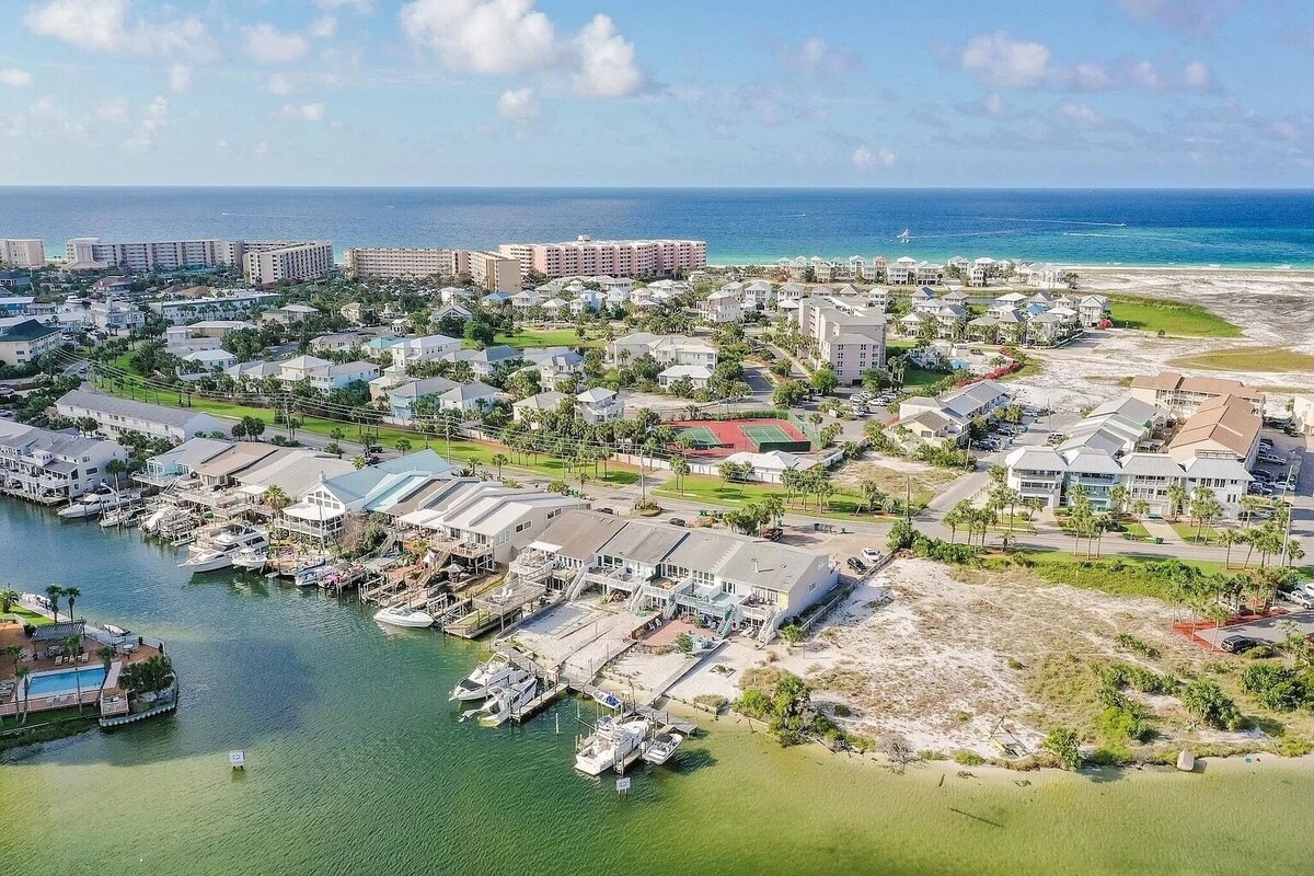 Photo 17 of Stunning views of Destin harbor, PRIVATE BOAT SLIP, walk to beach. Crab Island!